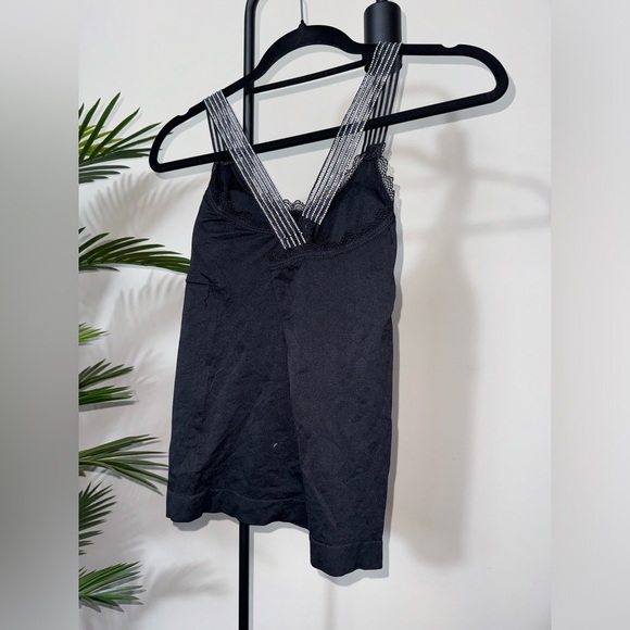 Diamonds black butterfly tops with cross back diamonds on straps - Picture 3 of 5